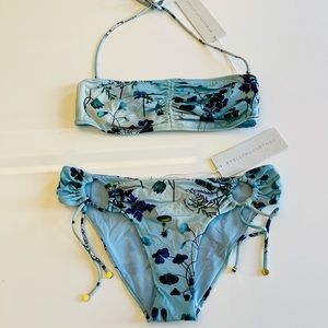 Stella McCartney**Blue Ombre Floral Bikini**Sm. $416
